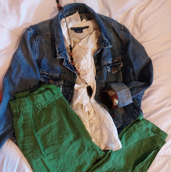 Zara pants, NWT, XS, Linen Blend - Picture 1 of 4